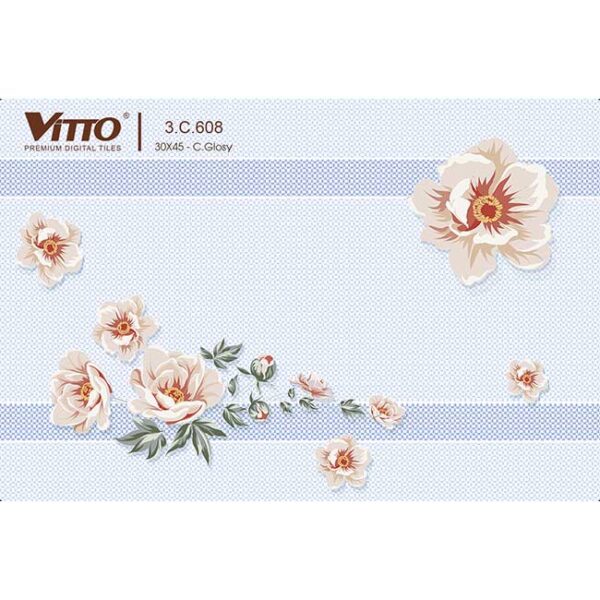 Gạch ốp tường 30x45 Vitto 6008