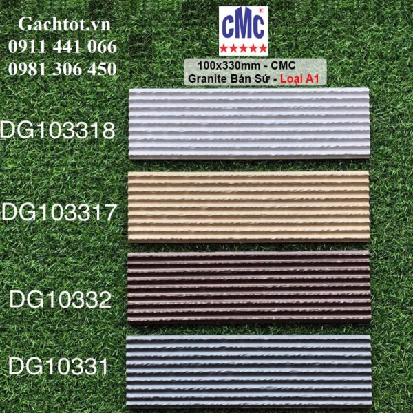 Gạch thẻ ốp tường các màu 10×33 CMC DG 103318-103317-10332-10331